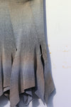 RUI segment dyeing lit low -waist short skirt RSS23KN05 dawn yellow and blue gradient